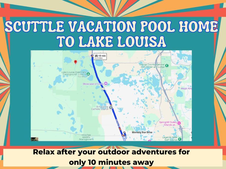 Scuttle Vacation Pool Home Wspa Orlando Buitenkant foto