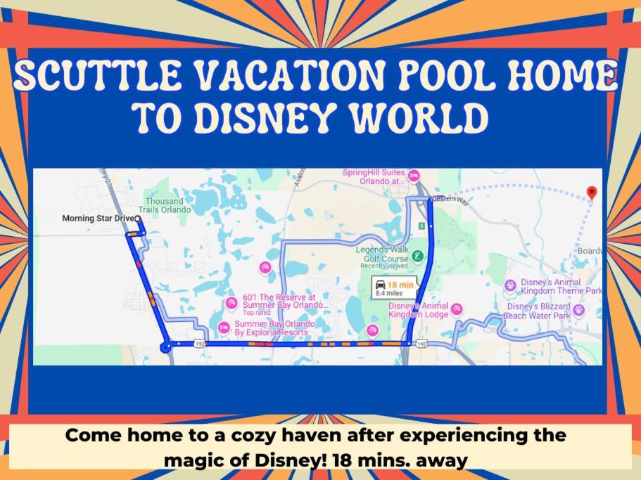 Scuttle Vacation Pool Home Wspa Orlando Buitenkant foto