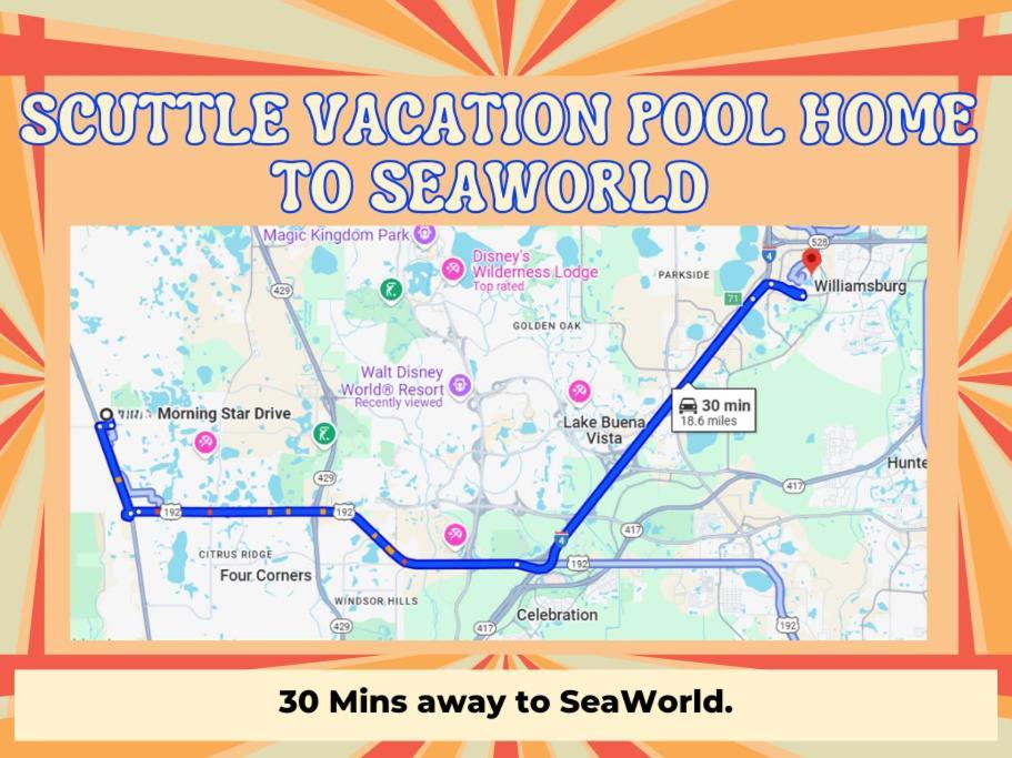 Scuttle Vacation Pool Home Wspa Orlando Buitenkant foto